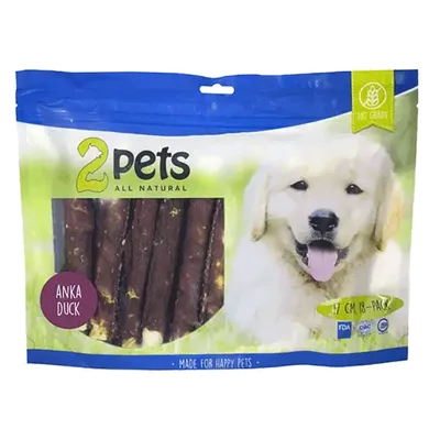 2pets Tuggrulle m ankfilé 17cm 18-pack XL 840g