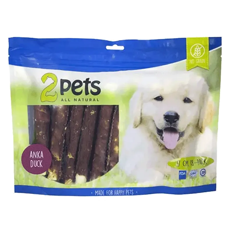 2pets Tuggrulle m ankfilé 17cm 18-pack XL 840g
