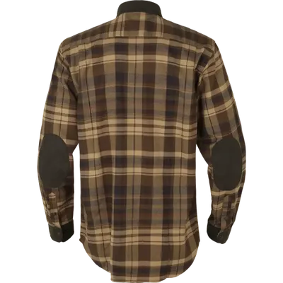 Härkila Pajala Flanellskjorta Beige/Brun