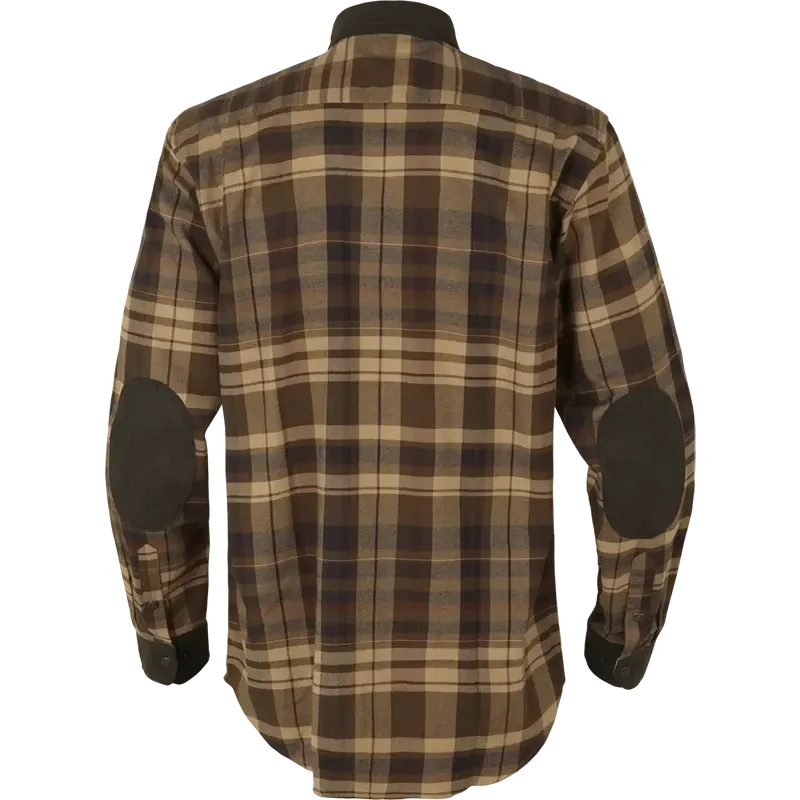 Härkila Pajala Flanellskjorta Beige/Brun