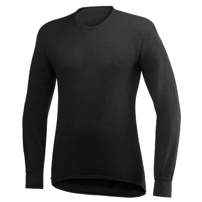 Woolpower Crewneck 200 Black Unisex