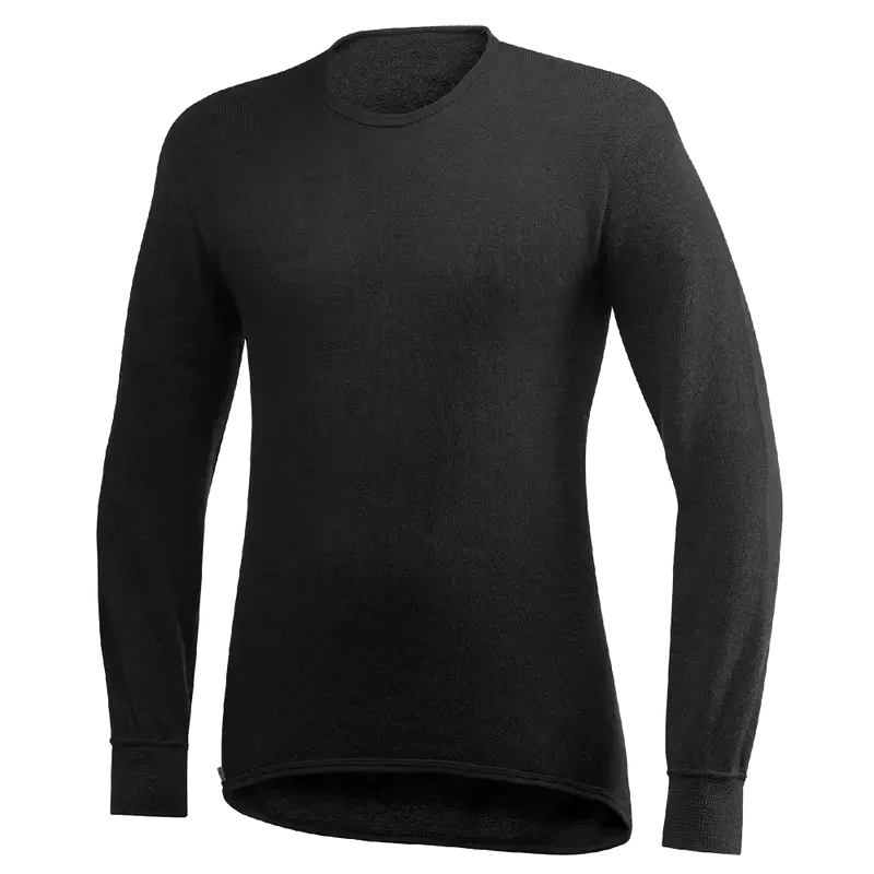 Woolpower Crewneck 200 Black Unisex