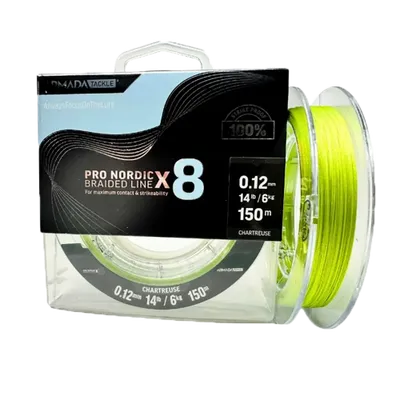 Pro Nordic Braided line 8X Chartreuse