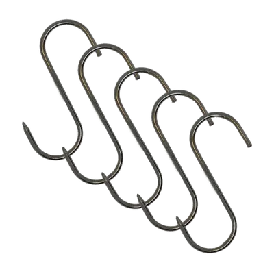Slaktkrok Rostfri 10cm 5-pack