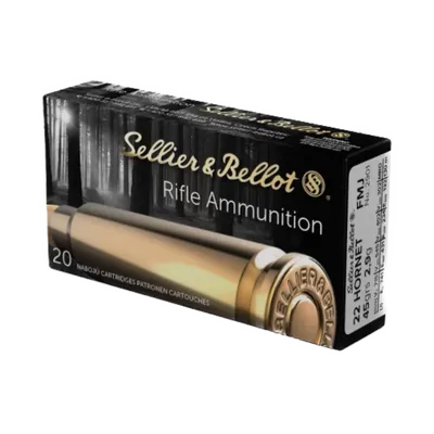 Sellier & Bellot 22 Hornet FMJ 2,9g