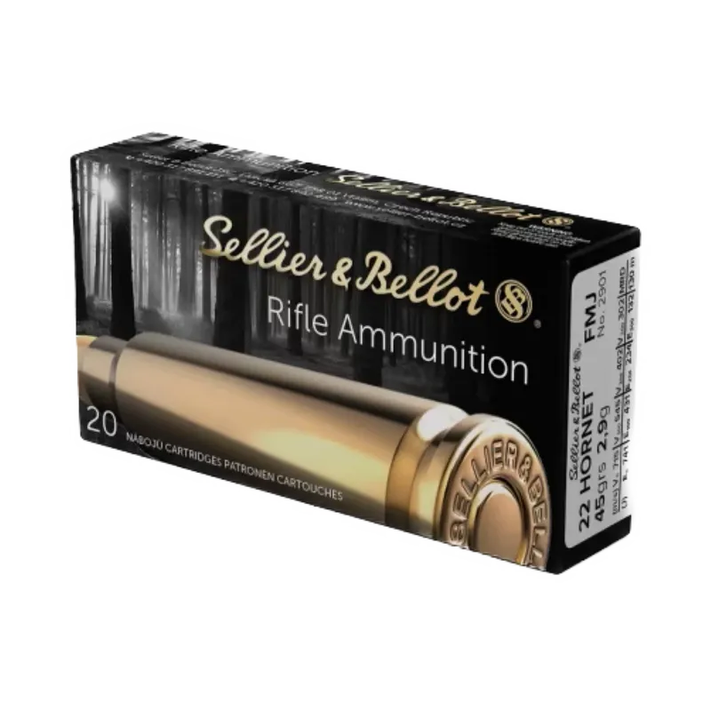 Sellier & Bellot 22 Hornet FMJ 2,9g