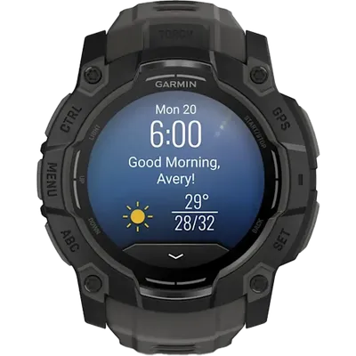 Garmin Instinct 3 AMOLED, 50mm Black