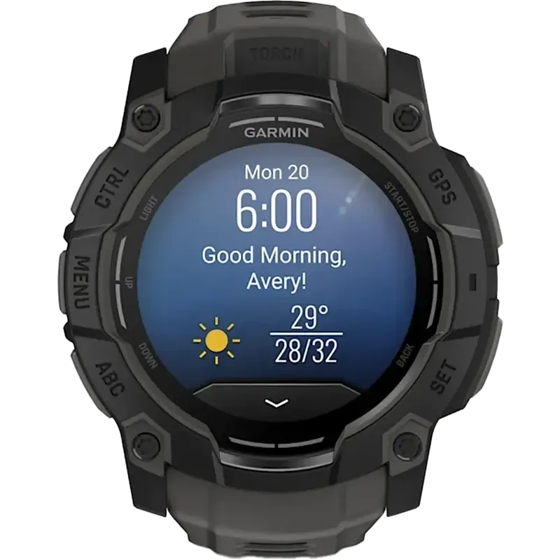 Garmin Instinct 3 AMOLED, 50mm Black