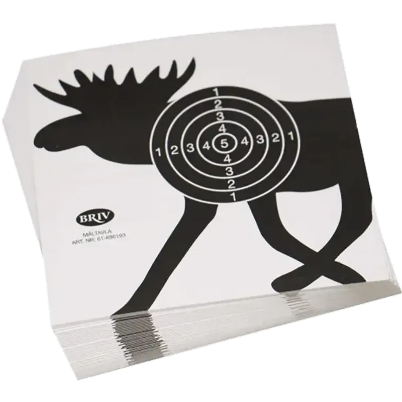 Måltavlor Älg 50-pack