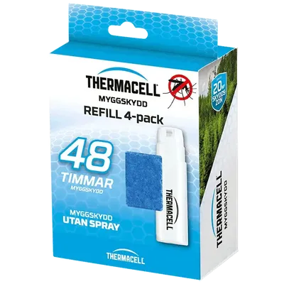 Thermacell Refill 4-pack tablett+gas