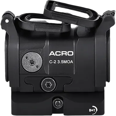 Aimpoint Acro C-2 med weaverfäste och flip up