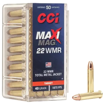 CCI 22WMR Maxi-Mag TMJ 40gr