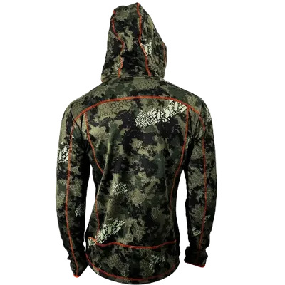 Haunter Thon Hoodie Orange Fade Green