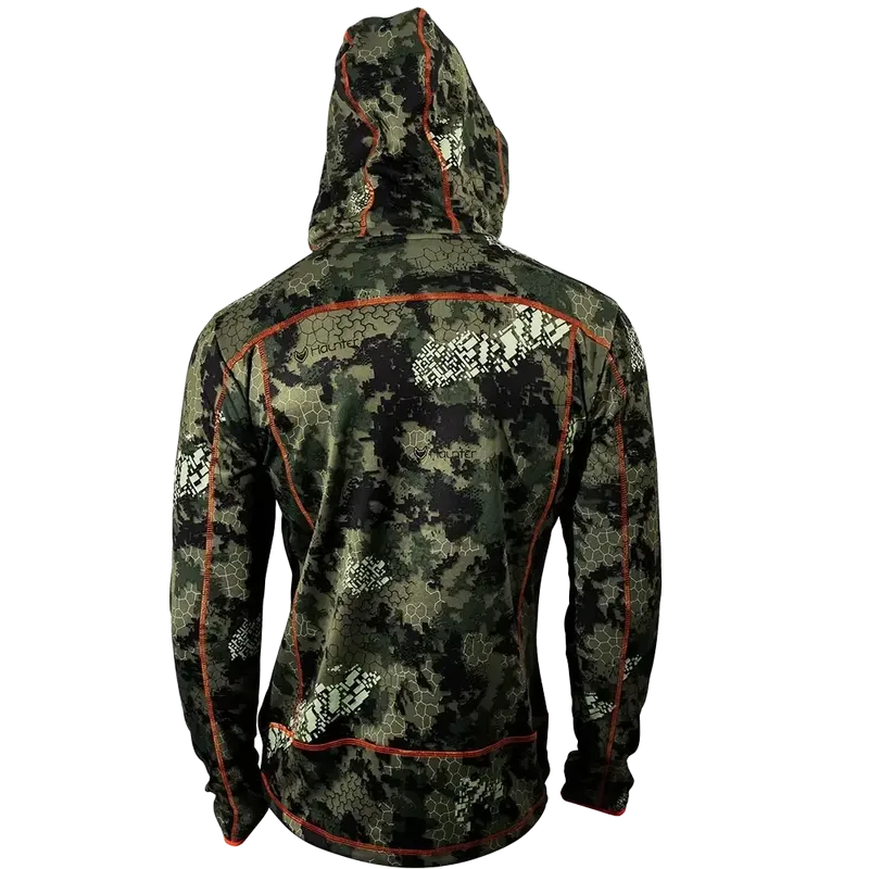Haunter Thon Hoodie Orange Fade Green