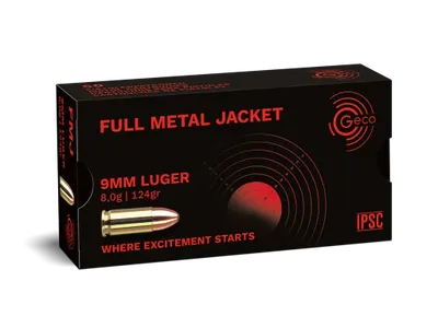 Geco 9mm Luger 124gr FMJ
