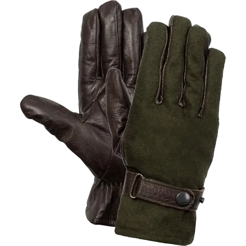 Haunter Baron Leather Glove Forest Green S
