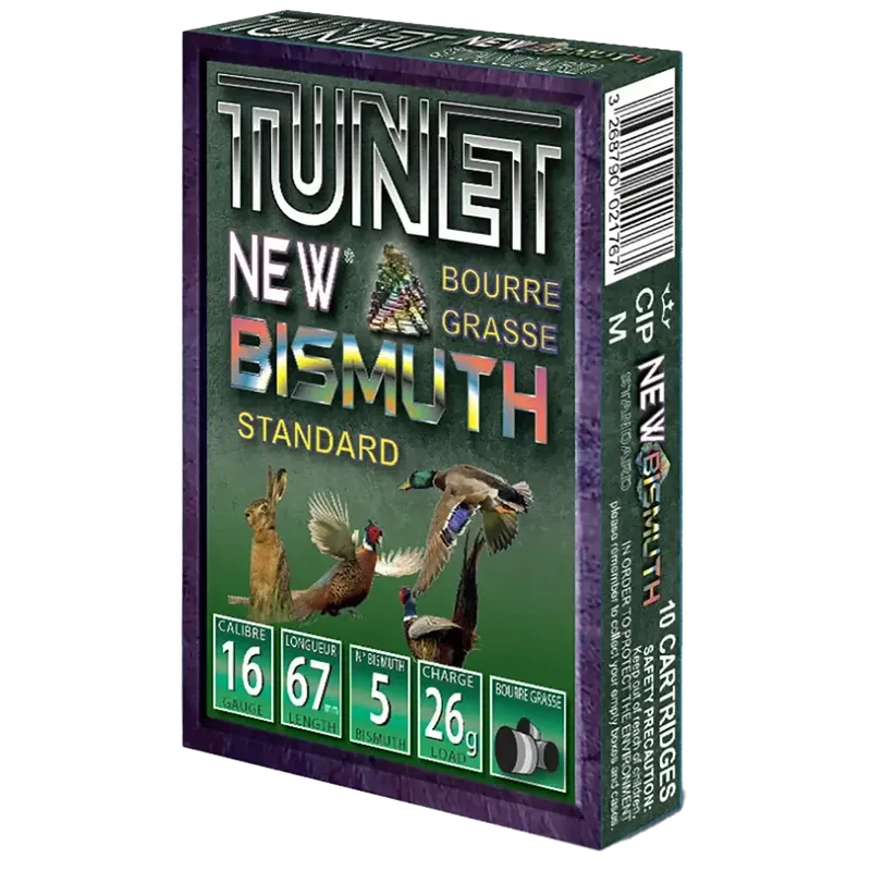 Tunet BISMUTH BG Cal16 US5 26gram