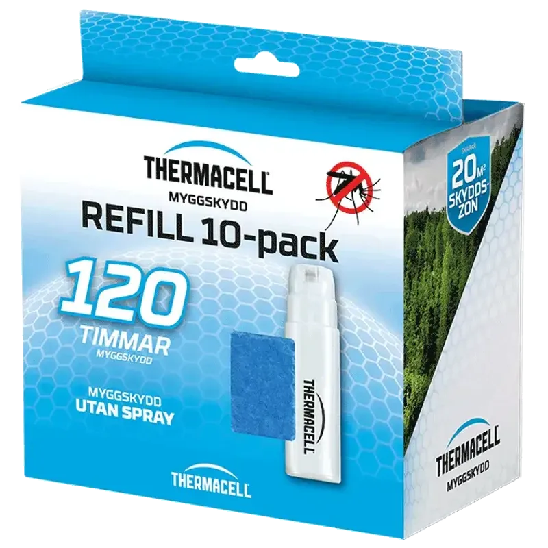 Thermacell Refill 10-pack tablett+gas
