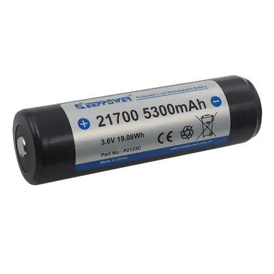 Keeppower 21700 5300mAh Li-ion