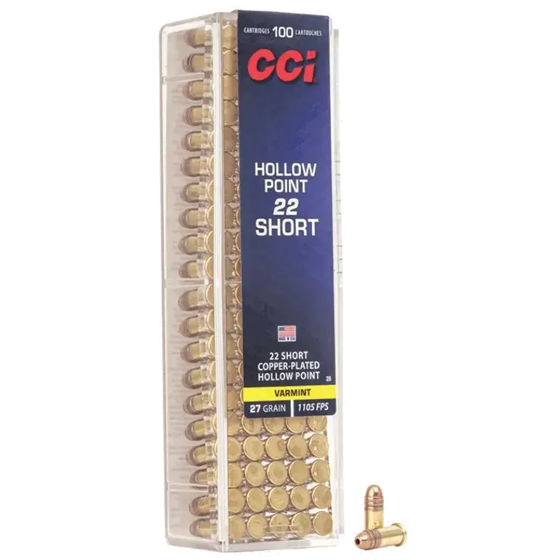 CCI 22 Short HP Copper Plated