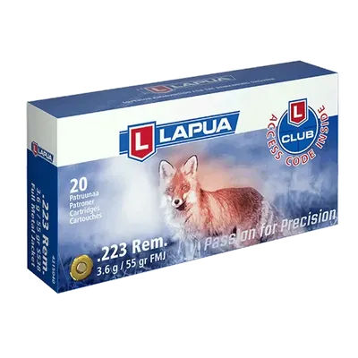 Lapua FMJ .223 REM 3,6g