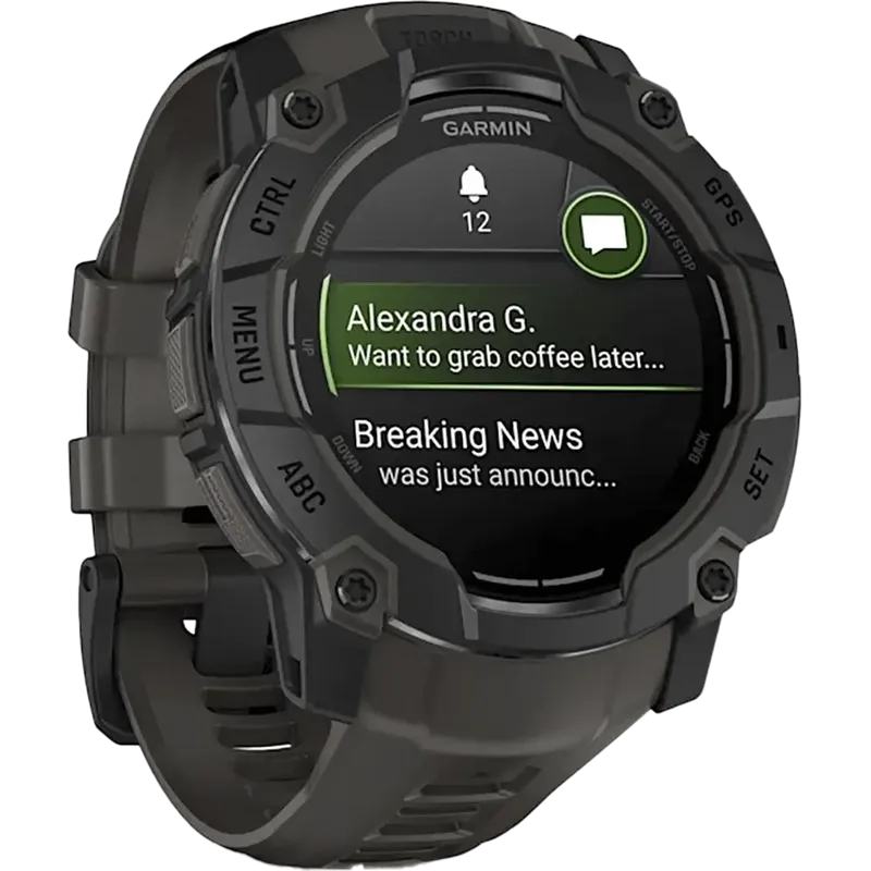 Garmin Instinct 3 AMOLED, 50mm Black
