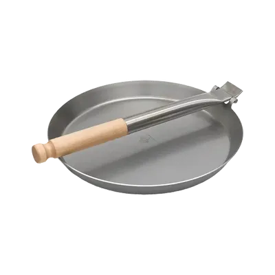 Jägarstekpanna original S4 28cm fällbart Trä handtag