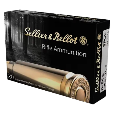 Sellier & Bellot 8x64S SPCE 196grs