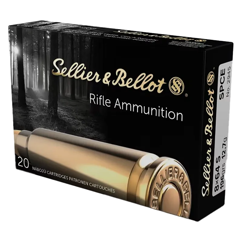 Sellier & Bellot 8x64S SPCE 196grs