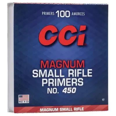 Tändhattar CCI 450 Small Rifle Magnum