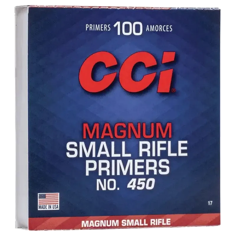 Tändhattar CCI 450 Small Rifle Magnum