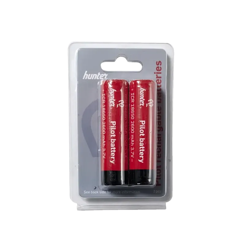 Hunter 18650 Batteri 2-Pack