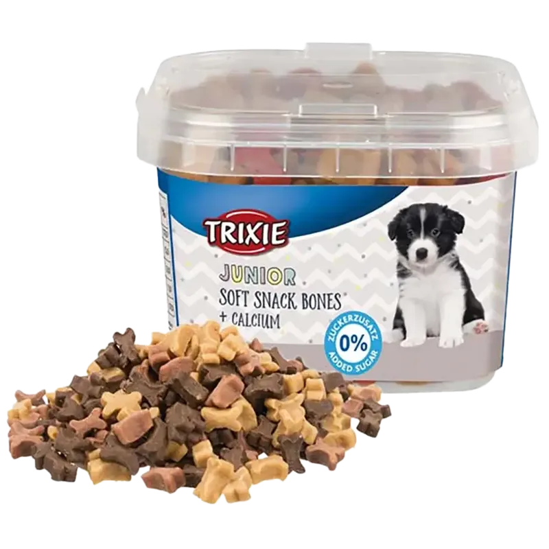 TRIXIE Junior Soft Snack Bones Kalcium 140 g