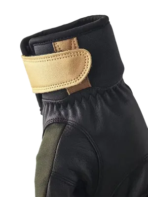 Hestra Ergo Grip Actiwe Wool Terry 5 Tummanvihreä/Musta 9