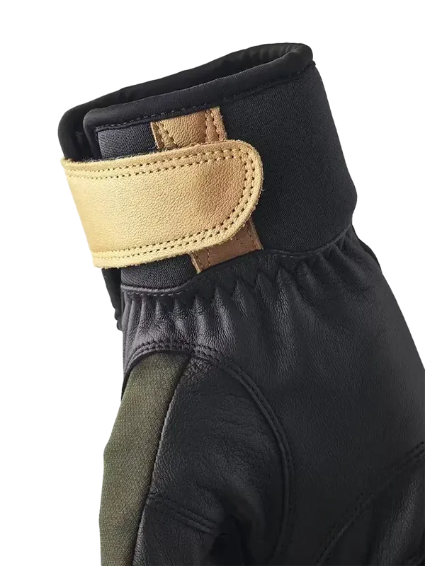 Hestra Ergo Grip Actiwe Wool Terry 5 Tummanvihreä/Musta 9