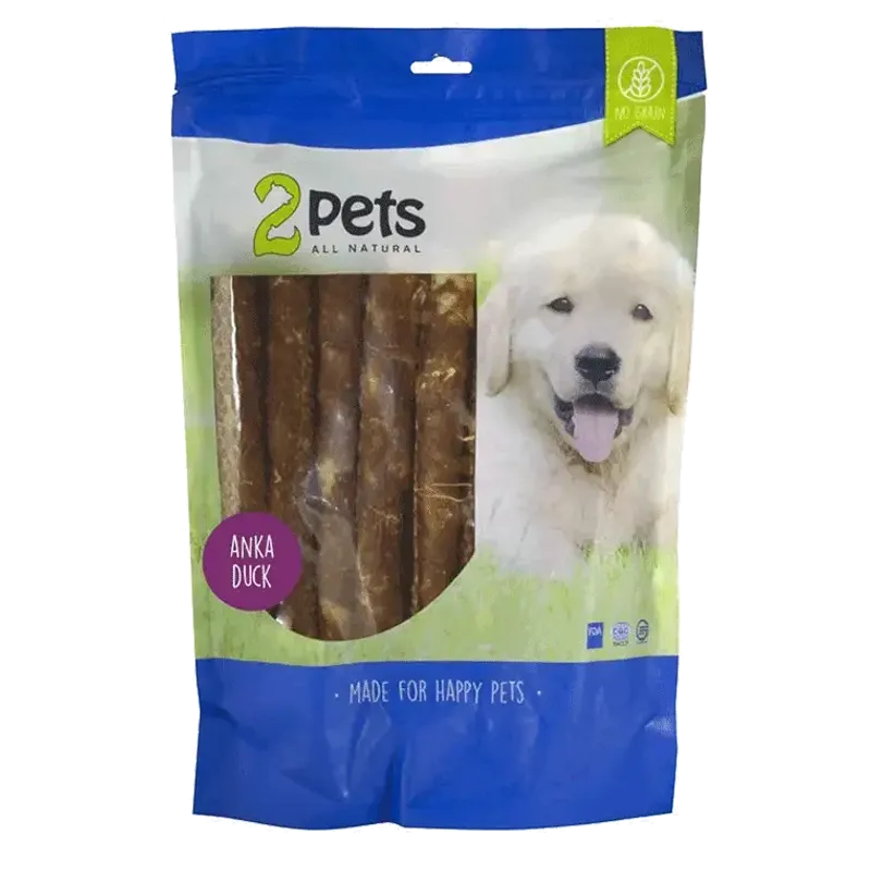 2pets Tuggrulle m ankfilé 28cm 12-pack XL 1000g