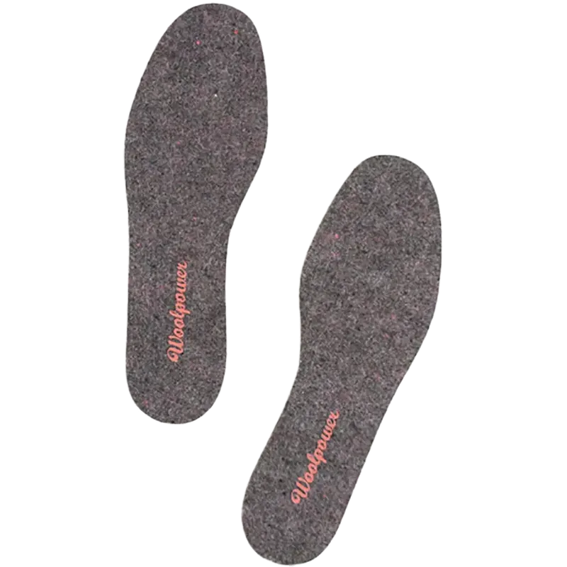 Woolpower Felt Insoles Recycled Grey
