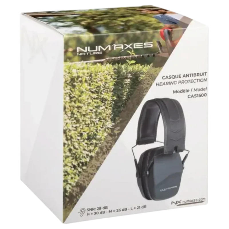 Numaxes Hörselkåpor CAS1500 Svart