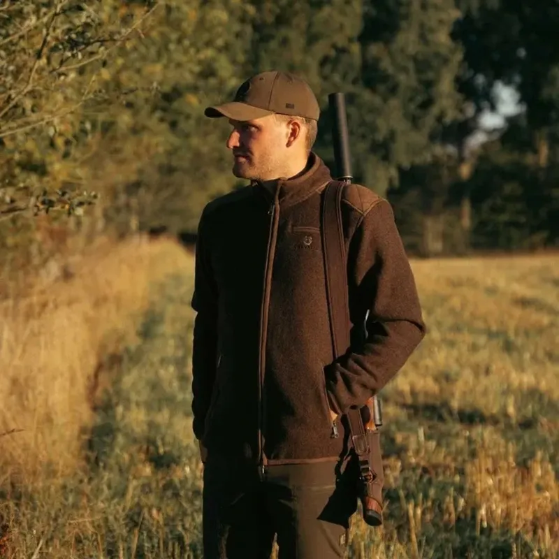 Chevalier Ashwick -fleece-takki, ruskea