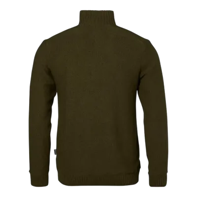 Chevalier Loxley Windblocker Wool Pullover Forest Green