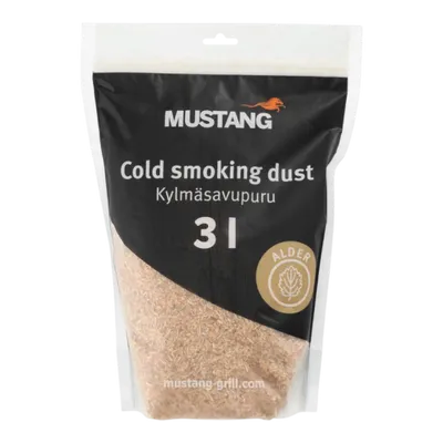 Mustang Kallrökspån Al 3 L