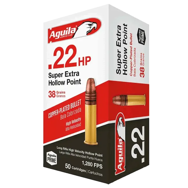 Aguila 22 LR Super Extra HP Copper 38 gr