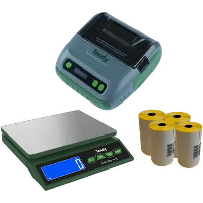Tendy paket - Scriptor, Libra & 4 pack etiketter