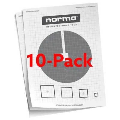 Inskjutningstavla Norma 10-Pack