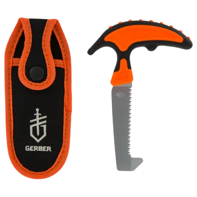 Gerber Vital Såg Med Hölster Orange/Svart