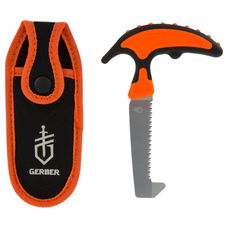 Gerber Vital Såg Med Hölster Orange/Svart