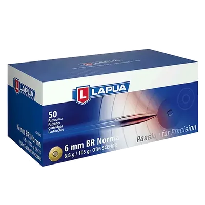 Lapua Scenar 6mm B.R Norma 5,8g 90gr