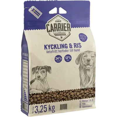 Carrier Kyckling & Ris 3,25 kg