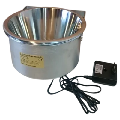 Eluppvärmd vattenskål 40W inkl. Transformator