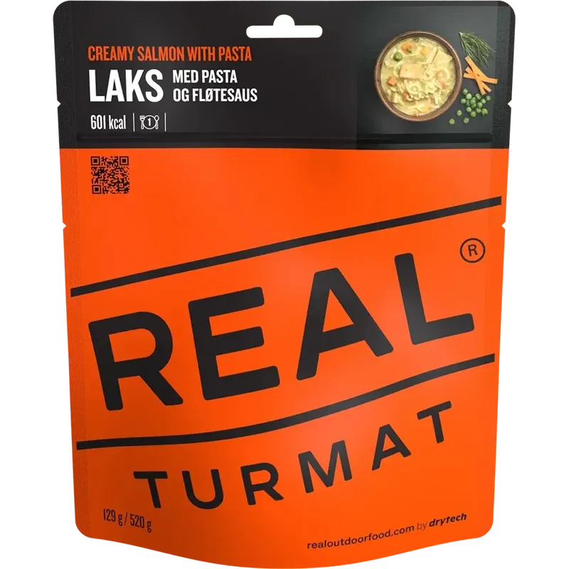 REAL TURMAT Creamy salmon with pasta